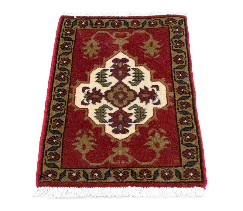 Tappeto Persero - Nomade quadrato  - 54 x 40 cm - rosso
