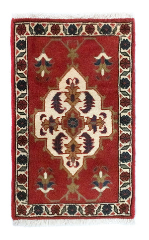 Tappeto Persero - Nomade quadrato  - 54 x 40 cm - rosso