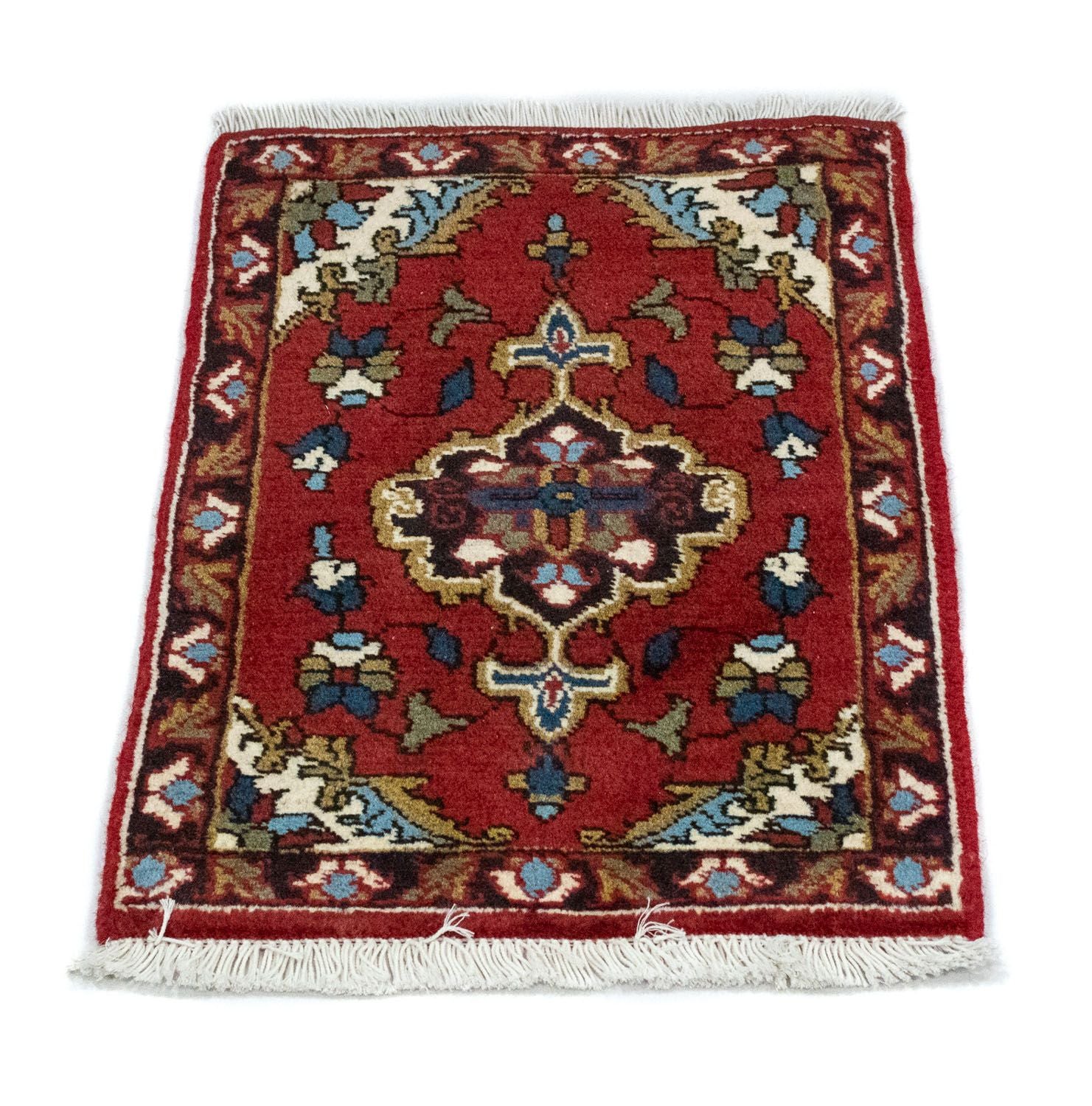 Tappeto Persero - Nomade quadrato  - 54 x 40 cm - rosso
