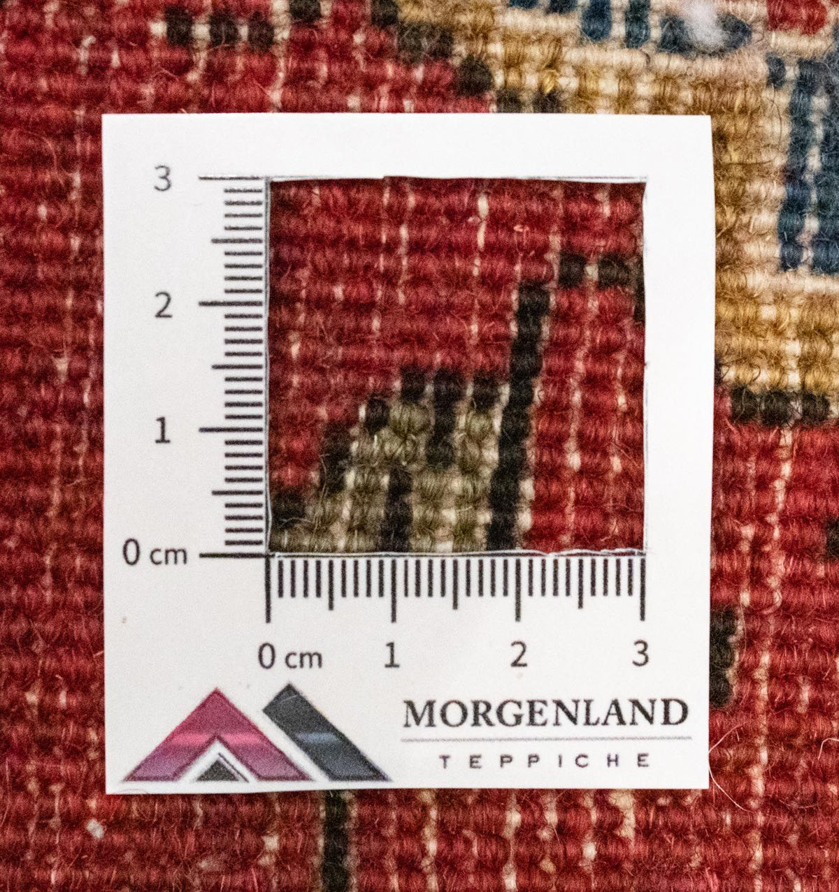 Tappeto Persero - Nomade quadrato  - 54 x 40 cm - rosso