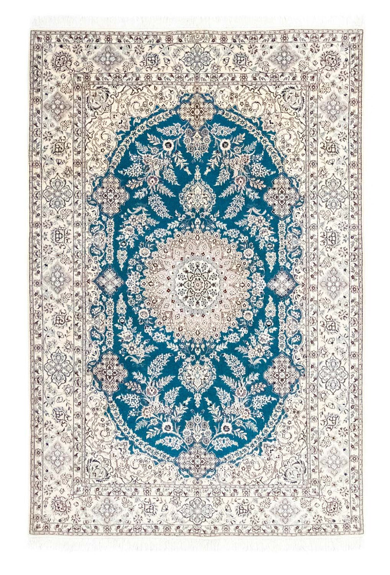 Tappeto Persero - Nain - Premio - 230 x 153 cm - turchese