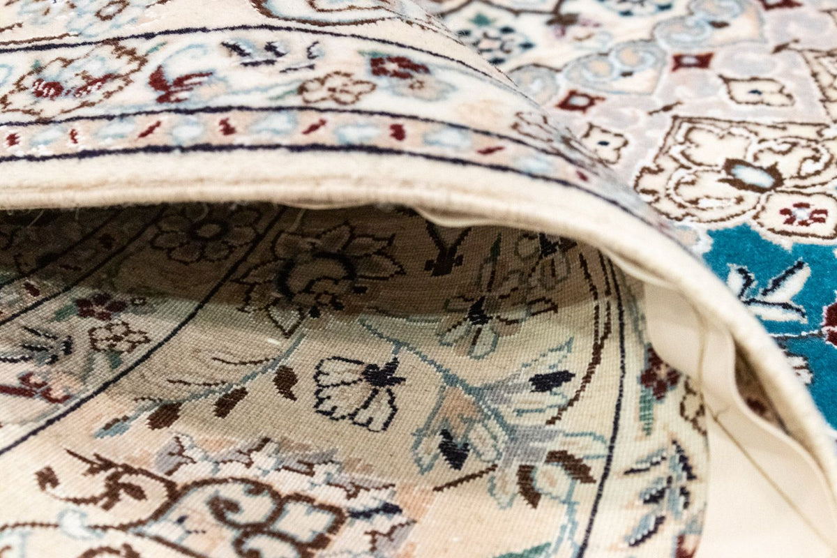 Tappeto Persero - Nain - Premio - 230 x 153 cm - turchese
