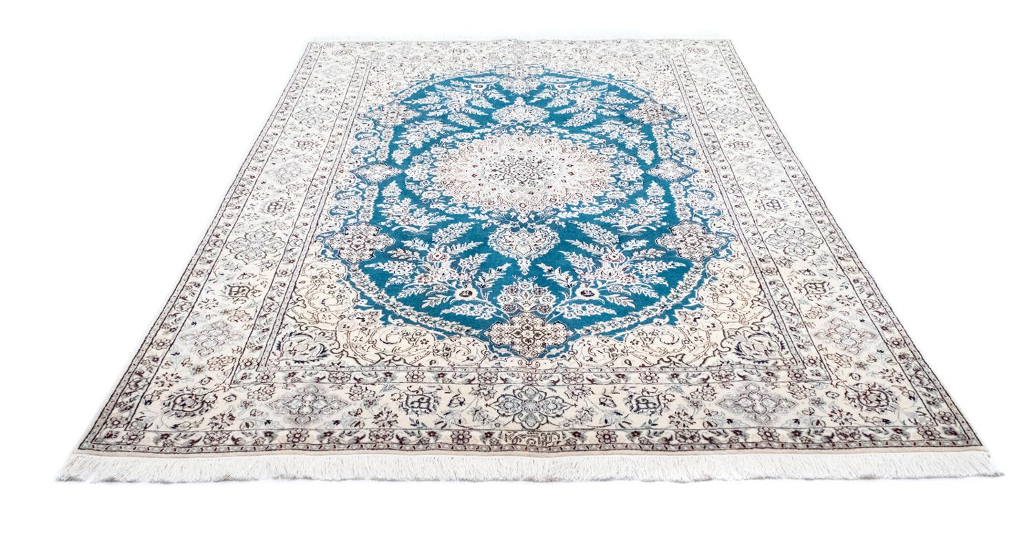 Tappeto Persero - Nain - Premio - 230 x 153 cm - turchese