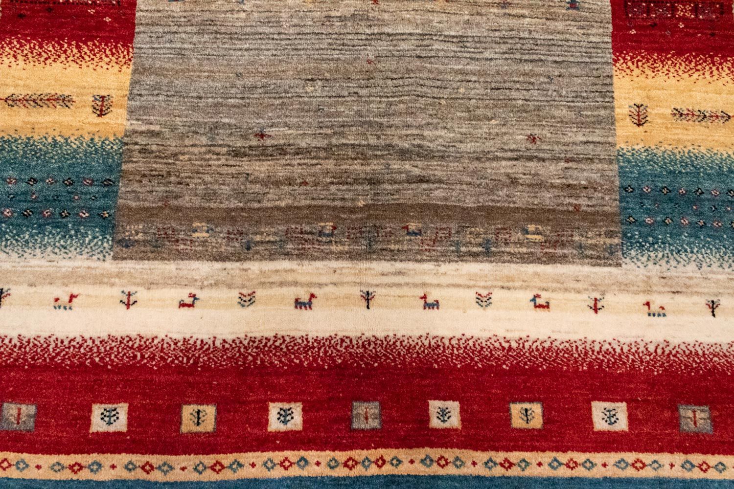 Tappeto Gabbeh - Loribaft Persero - 212 x 148 cm - multicolore