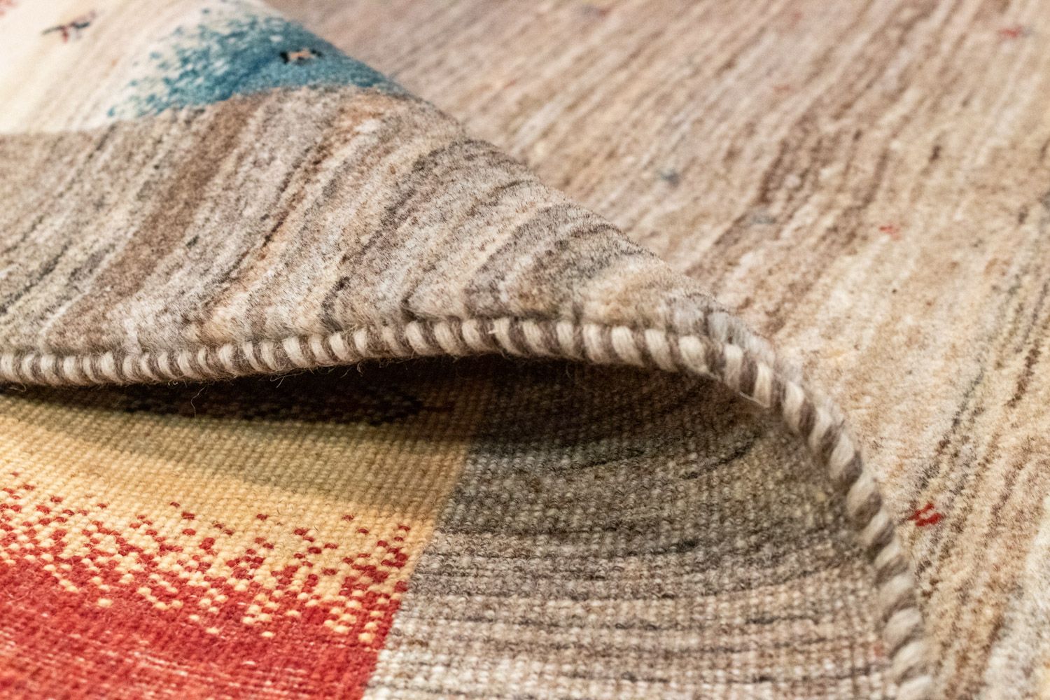 Tappeto Gabbeh - Loribaft Persero - 212 x 148 cm - multicolore