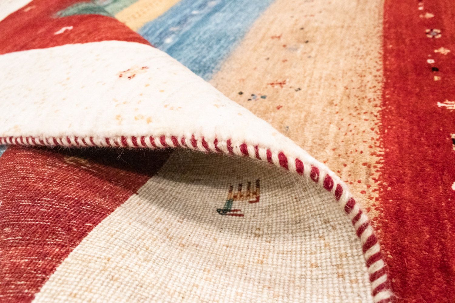 Tappeto Gabbeh - Loribaft Persero - 252 x 170 cm - multicolore