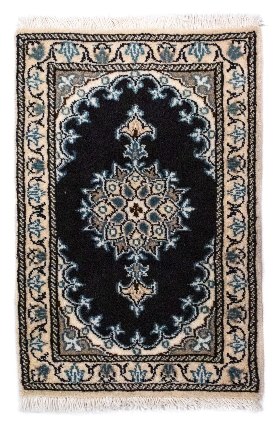 Tappeto Persero - Nain - 60 x 40 cm - blu scuro