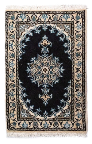 Tappeto Persero - Nain - 60 x 40 cm - blu scuro