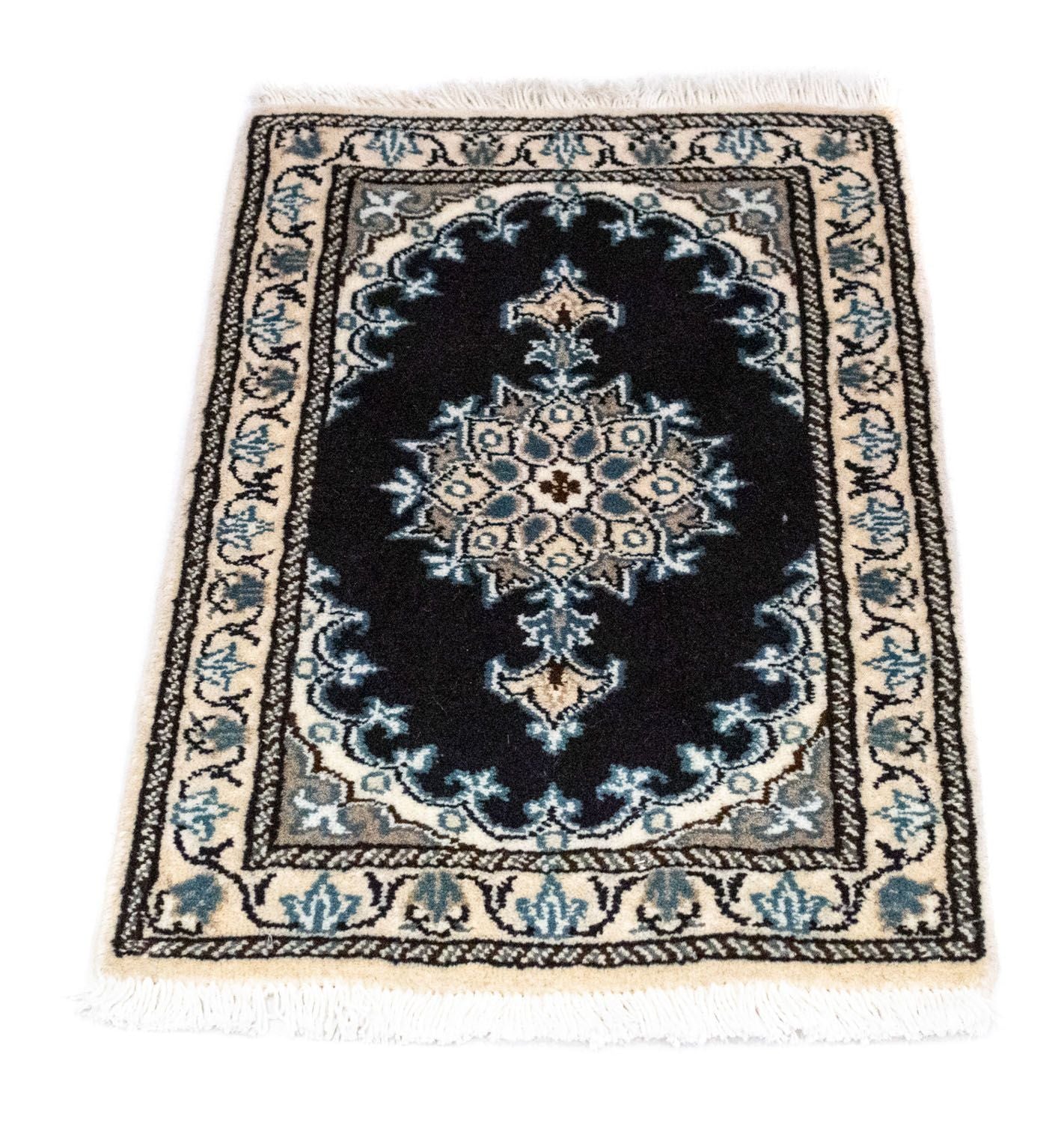 Tappeto Persero - Nain - 60 x 40 cm - blu scuro