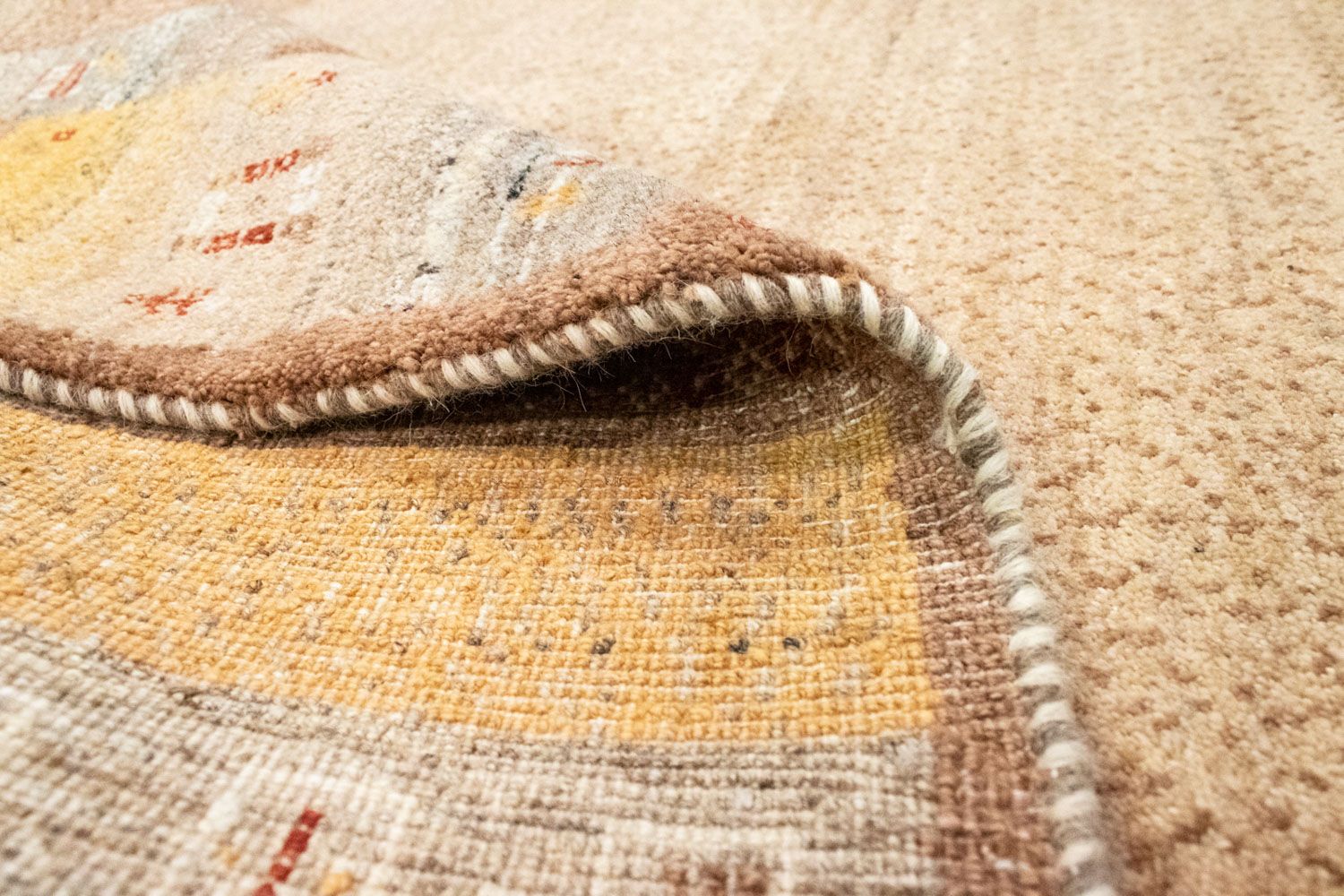 Tappeto Gabbeh - Loribaft Persero - 250 x 159 cm - marrone