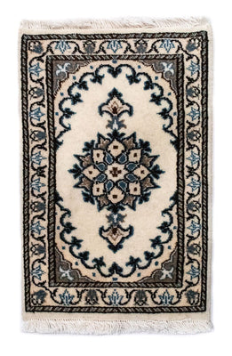 Tappeto Persero - Nain - 60 x 40 cm - bianco naturale