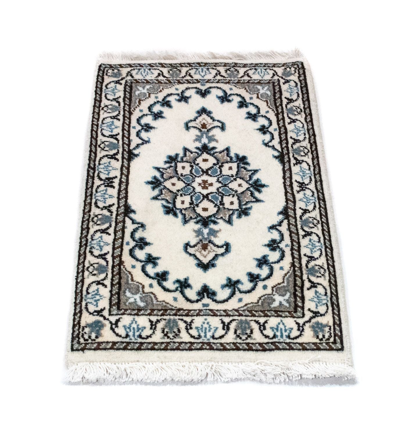 Tappeto Persero - Nain - 60 x 40 cm - bianco naturale