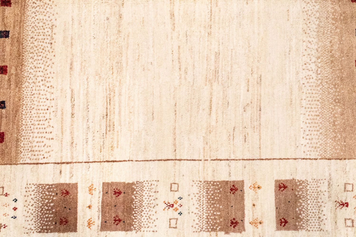Tappeto Gabbeh - Loribaft Persero - 258 x 154 cm - beige