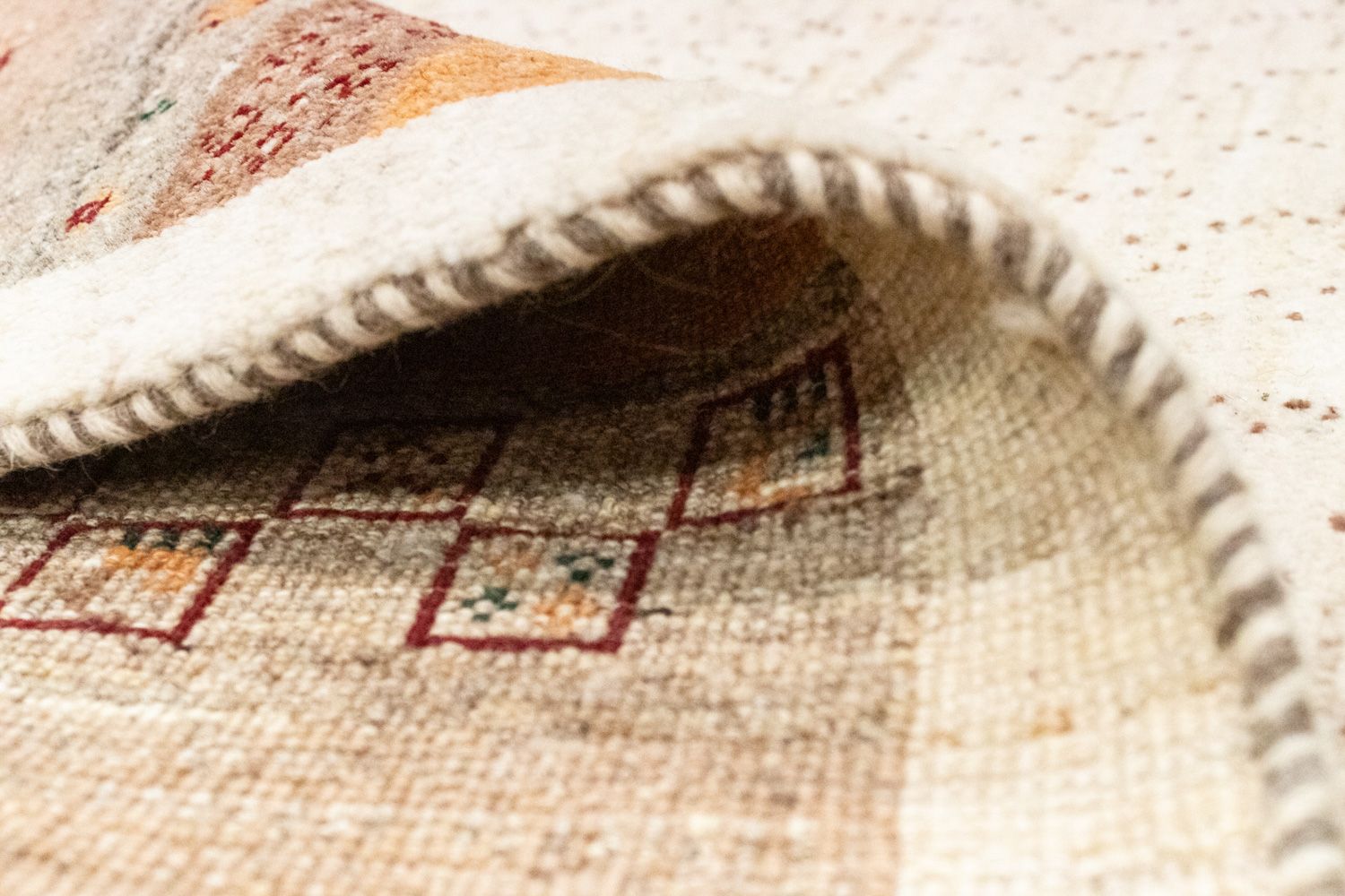 Tappeto Gabbeh - Loribaft Persero - 237 x 200 cm - beige