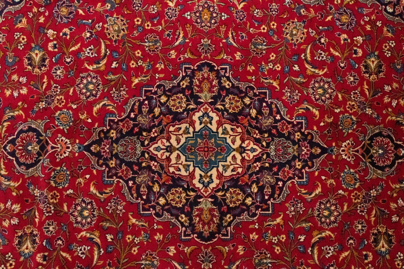 Tappeto Persero - Keshan - 353 x 255 cm - rosso