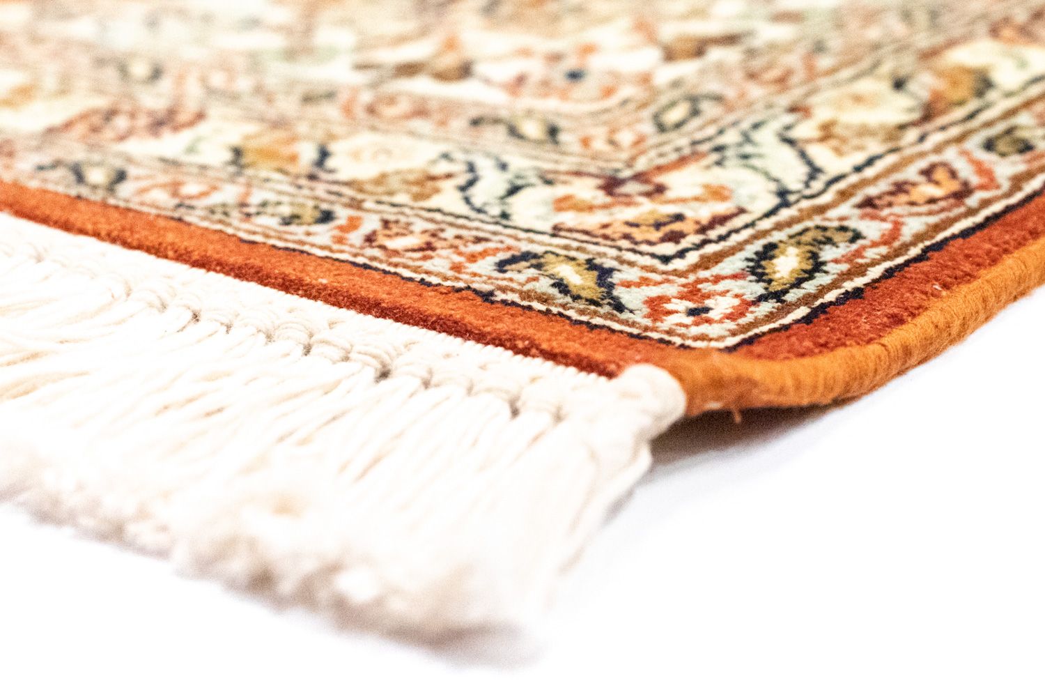 Tappeto di seta - Seta del Kashmir - 270 x 185 cm - marrone