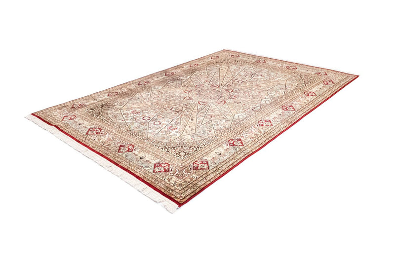 Tappeto di seta - Seta del Kashmir - 250 x 167 cm - rosso