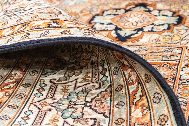 Tappeto di seta - Seta del Kashmir - 229 x 152 cm - beige