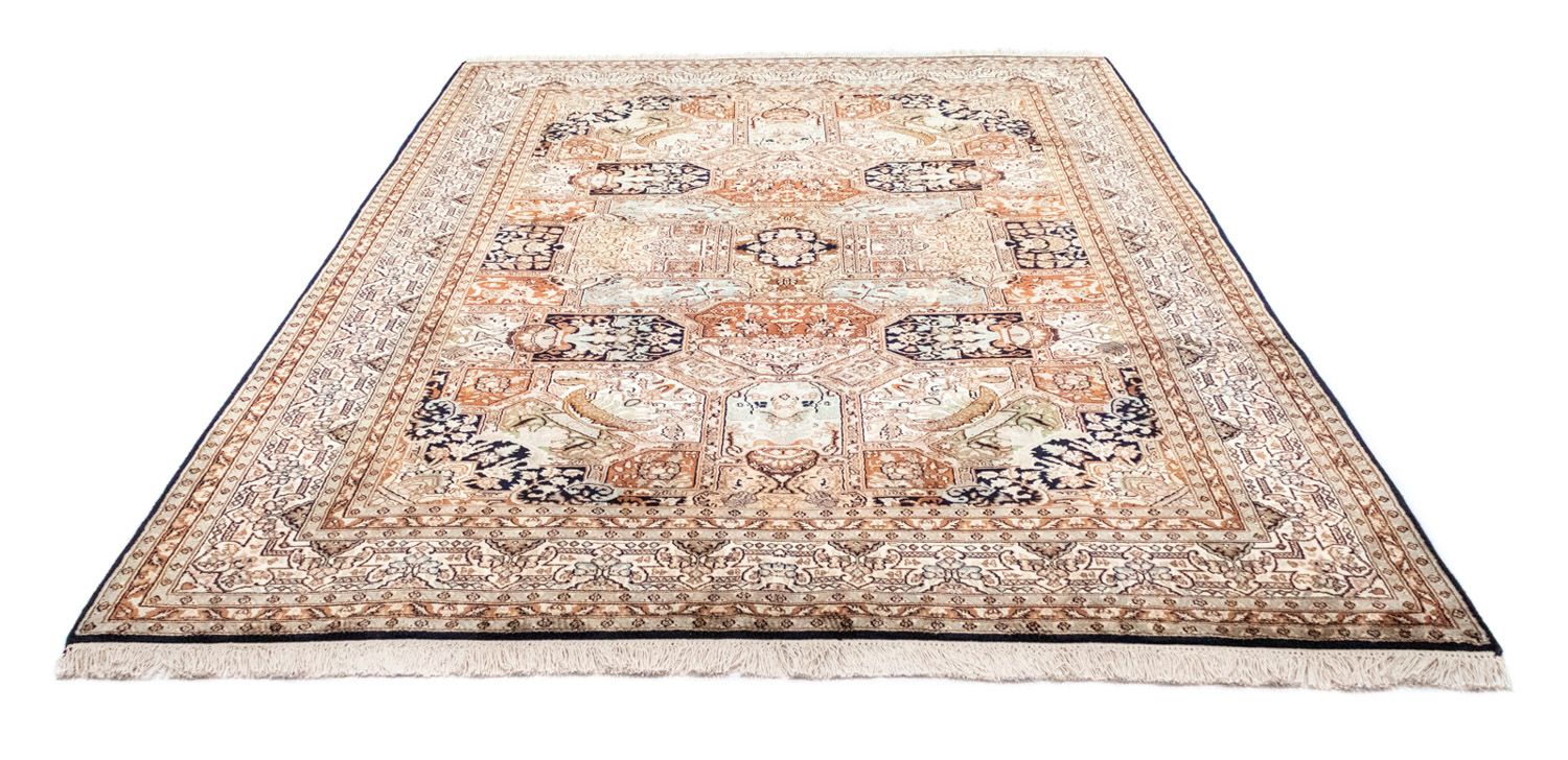 Tappeto di seta - Seta del Kashmir - 229 x 152 cm - beige
