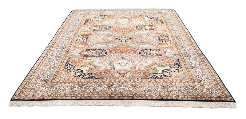 Tappeto di seta - Seta del Kashmir - 229 x 152 cm - beige