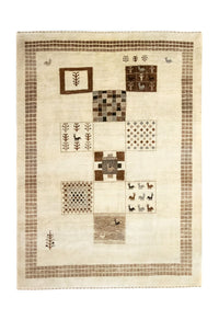 Tappeto Gabbeh - Loribaft Persero - 219 x 157 cm - beige