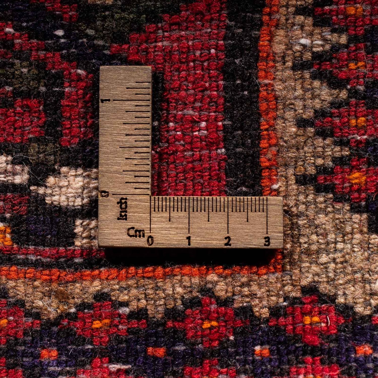 Tappeto Persero - Nomade - 226 x 146 cm - rosso scuro