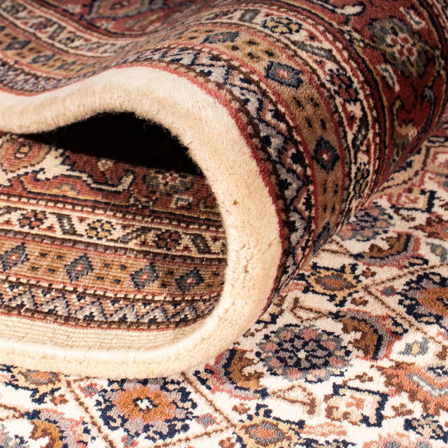 Tappeto orientale - Bidjar - Indo - 305 x 196 cm - beige