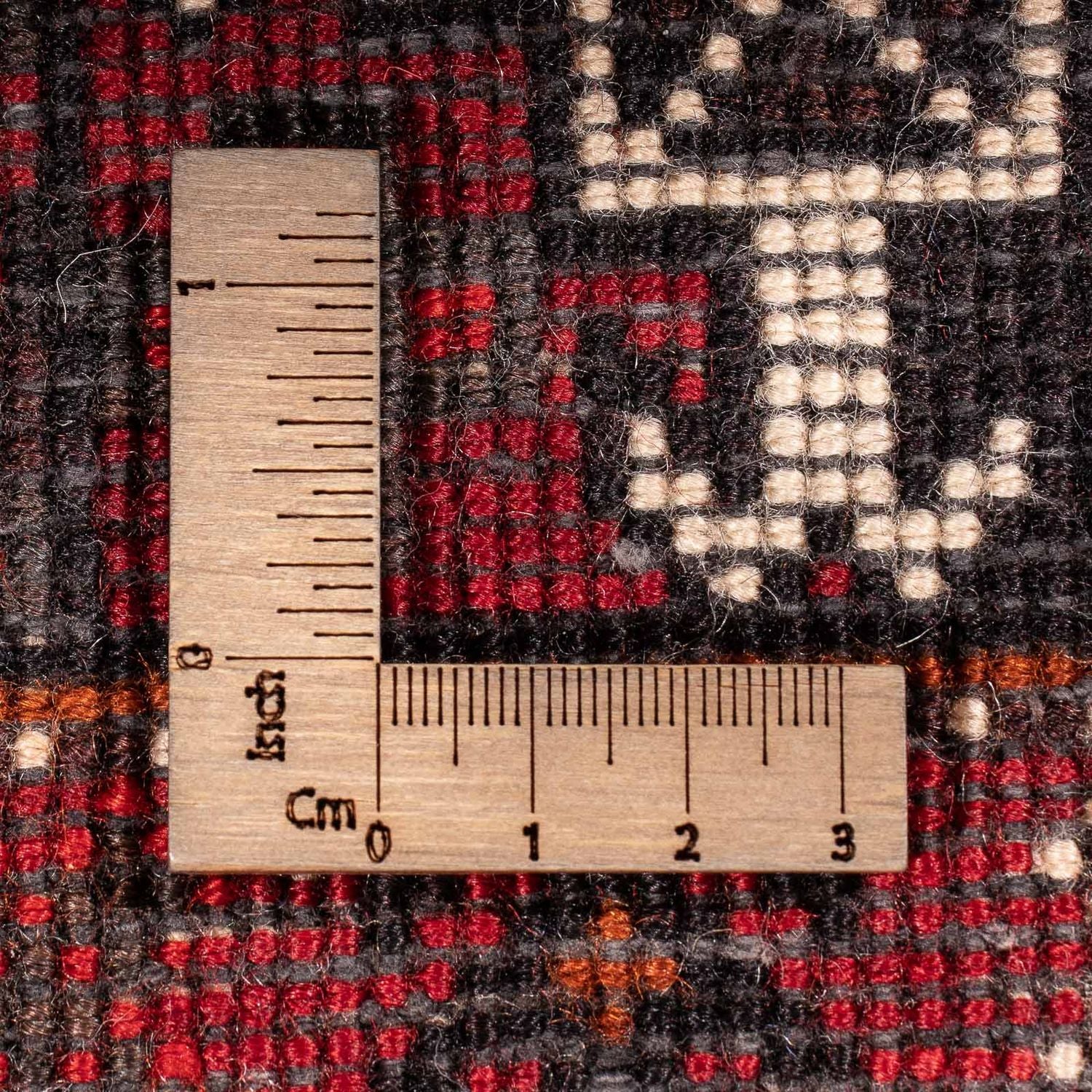 Tappeto corsia Tappeto Belutsch - 240 x 124 cm - rosso scuro
