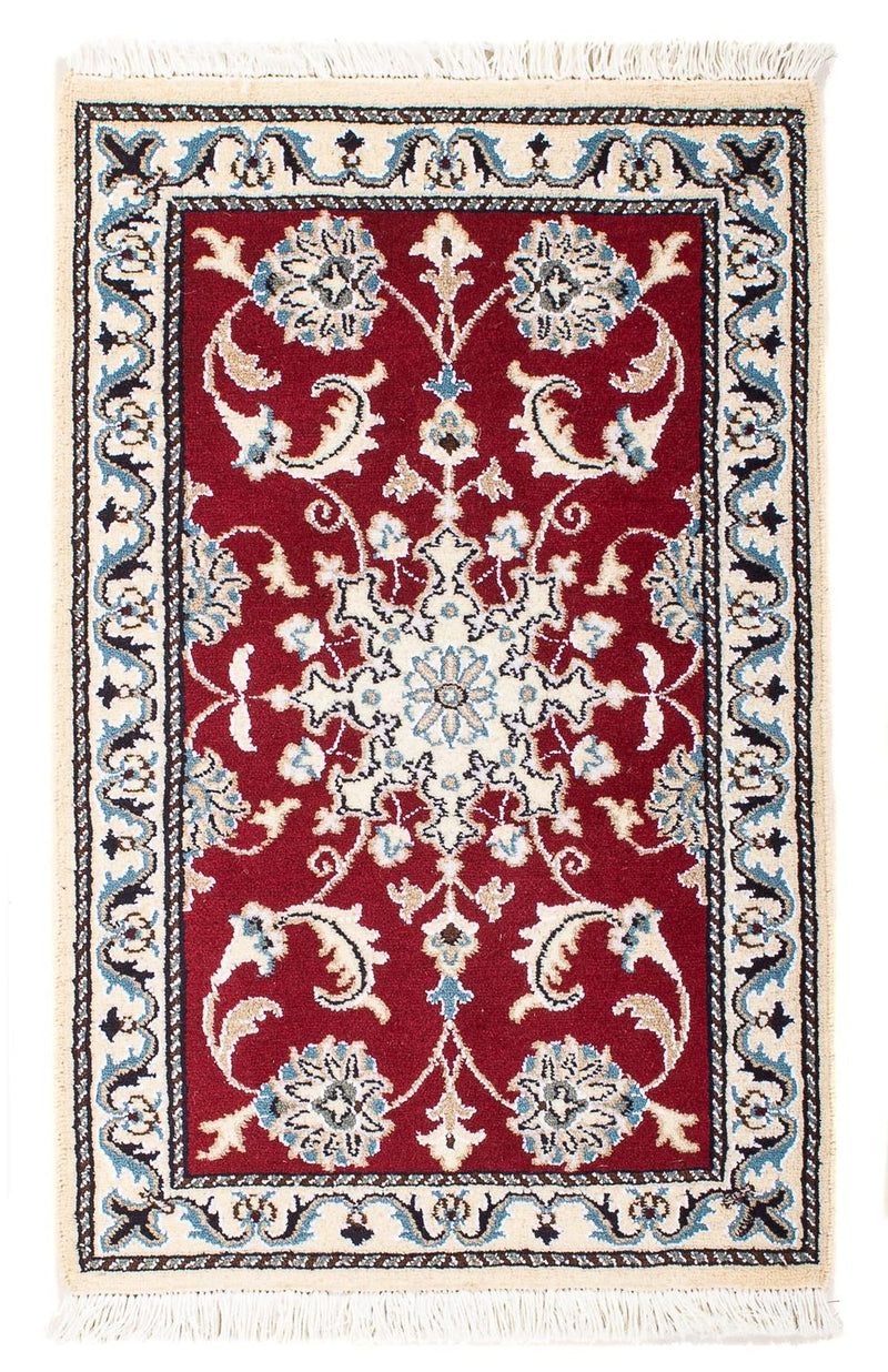 Tappeto Persero - Nain - 89 x 56 cm - rosso scuro