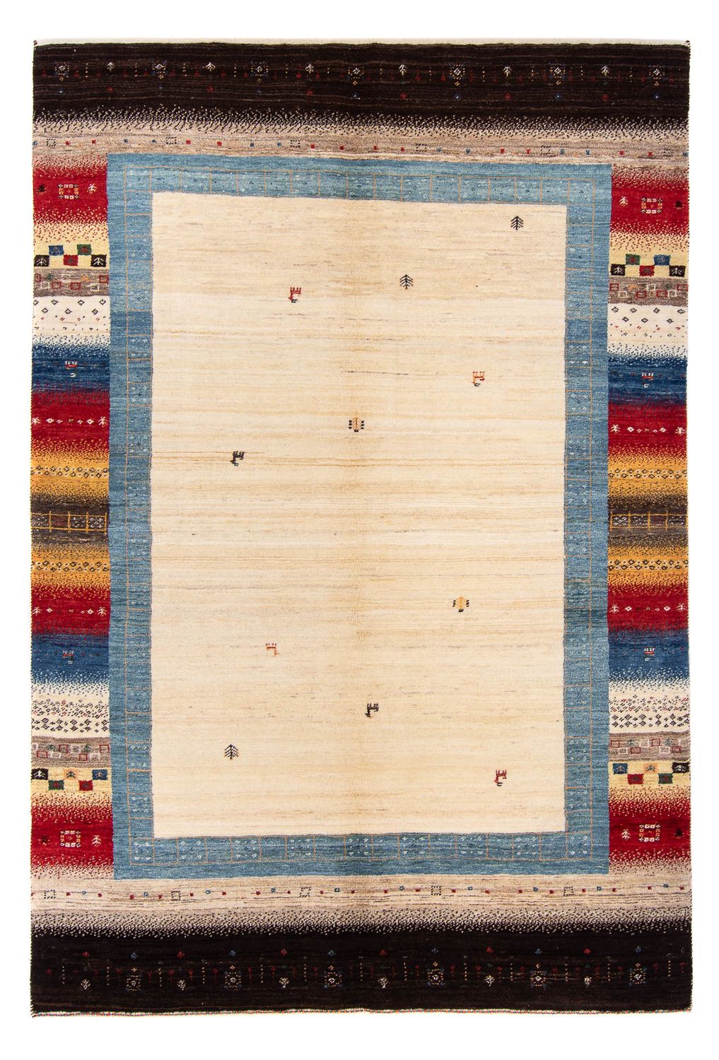 Tappeto Gabbeh - Loribaft Persero - 236 x 165 cm - beige