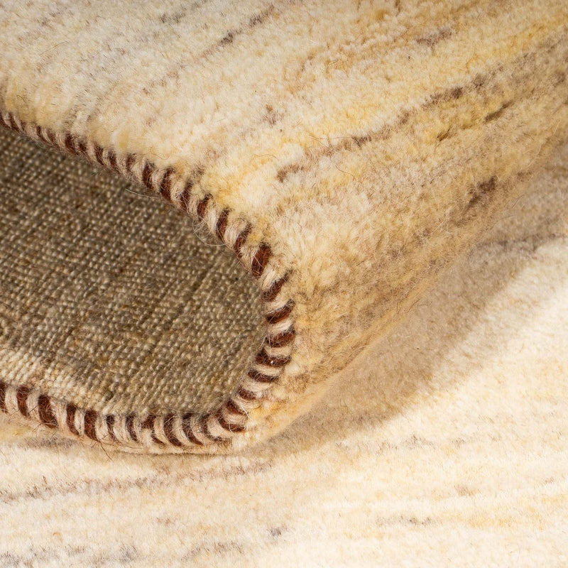 Tappeto corsia Tappeto Gabbeh - Loribaft Persero - 200 x 93 cm - beige