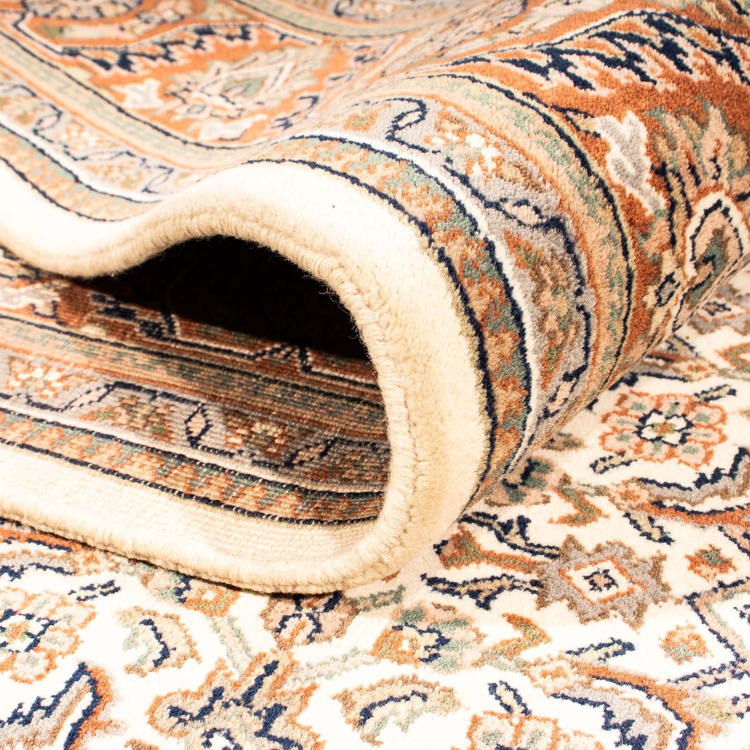 Tappeto orientale - Bidjar - Indo - 240 x 166 cm - beige