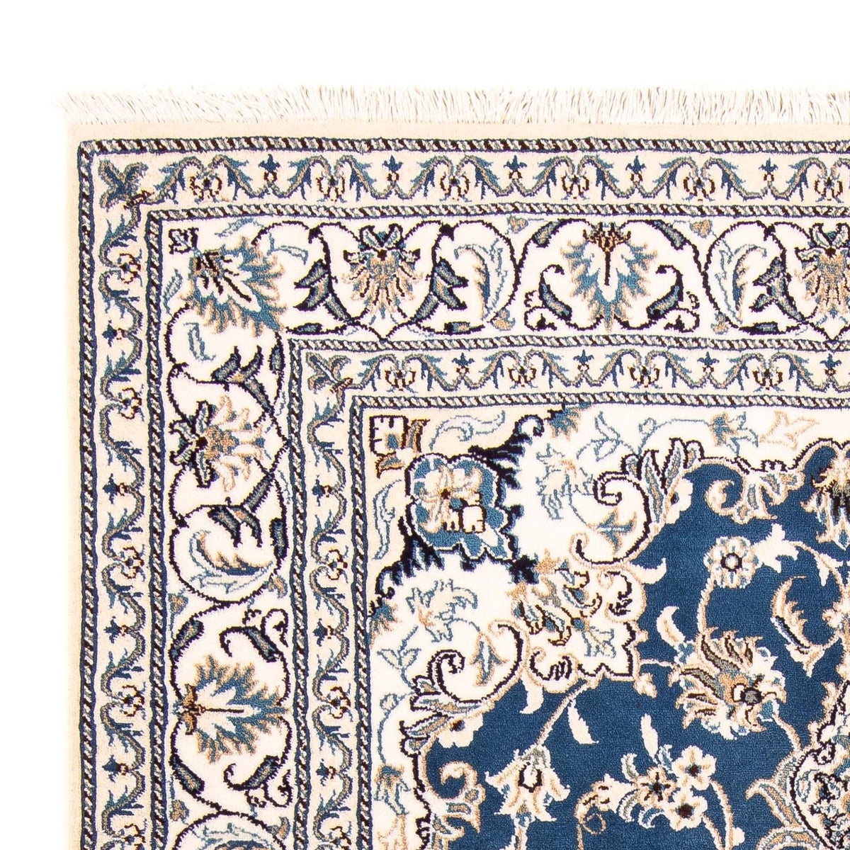 Tappeto Persero - Nain - 198 x 149 cm - blu scuro