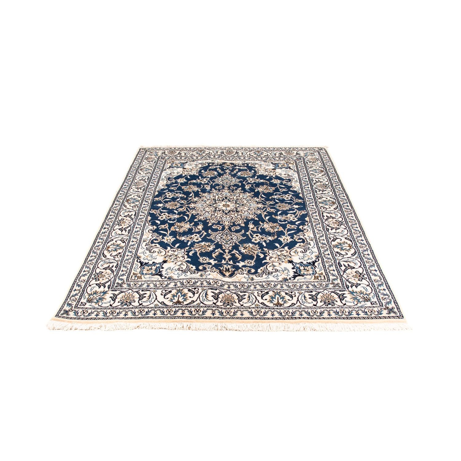 Tappeto Persero - Nain - 198 x 149 cm - blu scuro