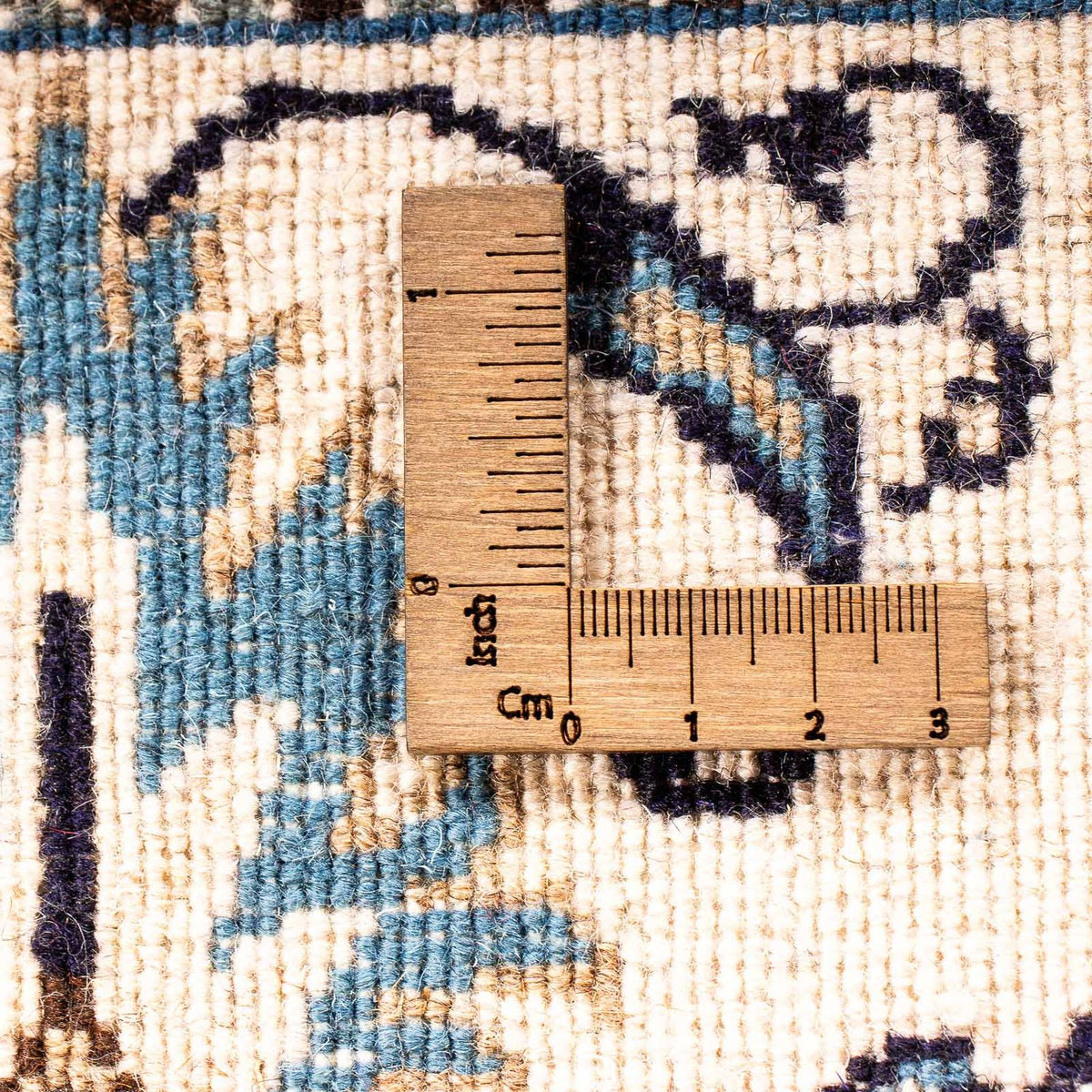 Tappeto Persero - Nain - 198 x 149 cm - blu scuro