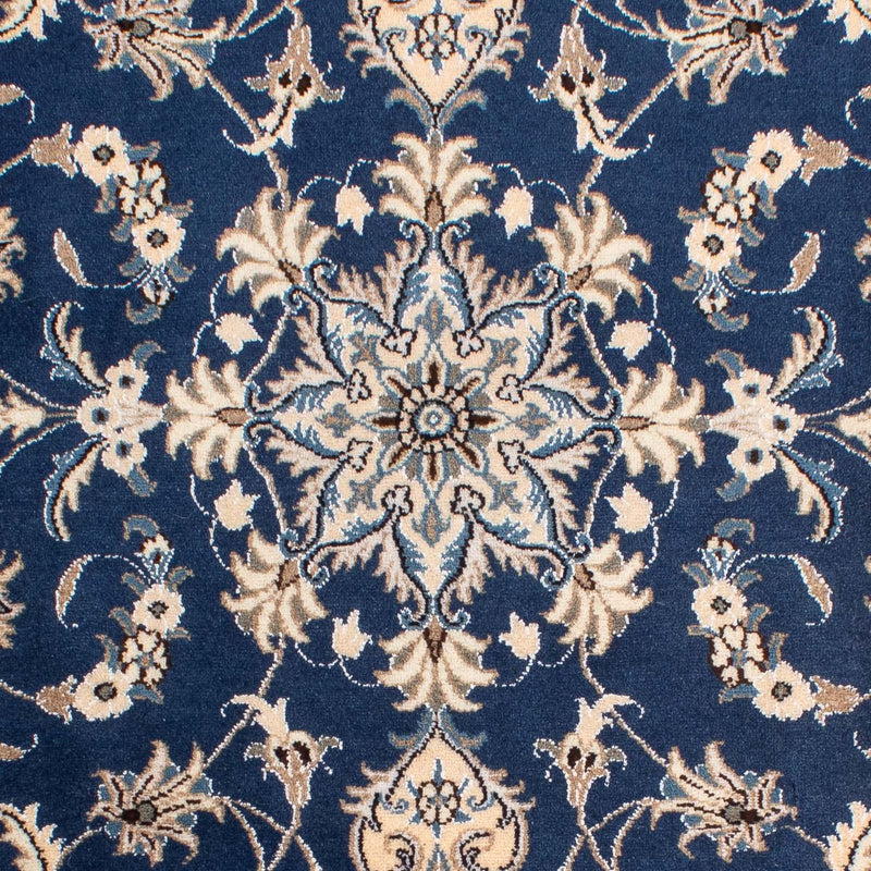 Tappeto Persero - Nain - 140 x 87 cm - blu scuro