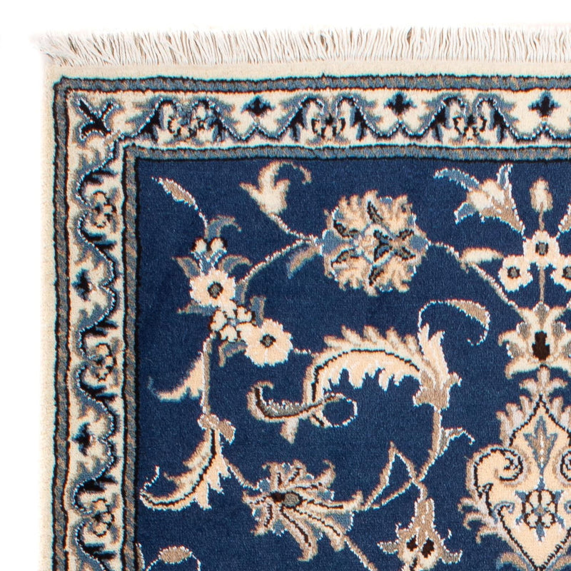 Tappeto Persero - Nain - 140 x 87 cm - blu scuro