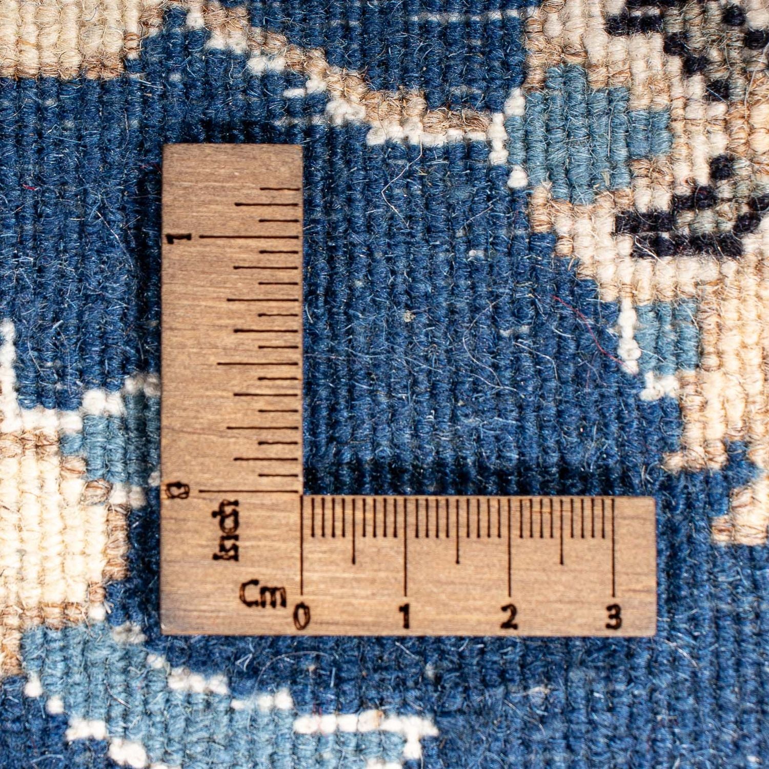 Tappeto Persero - Nain - 140 x 87 cm - blu scuro