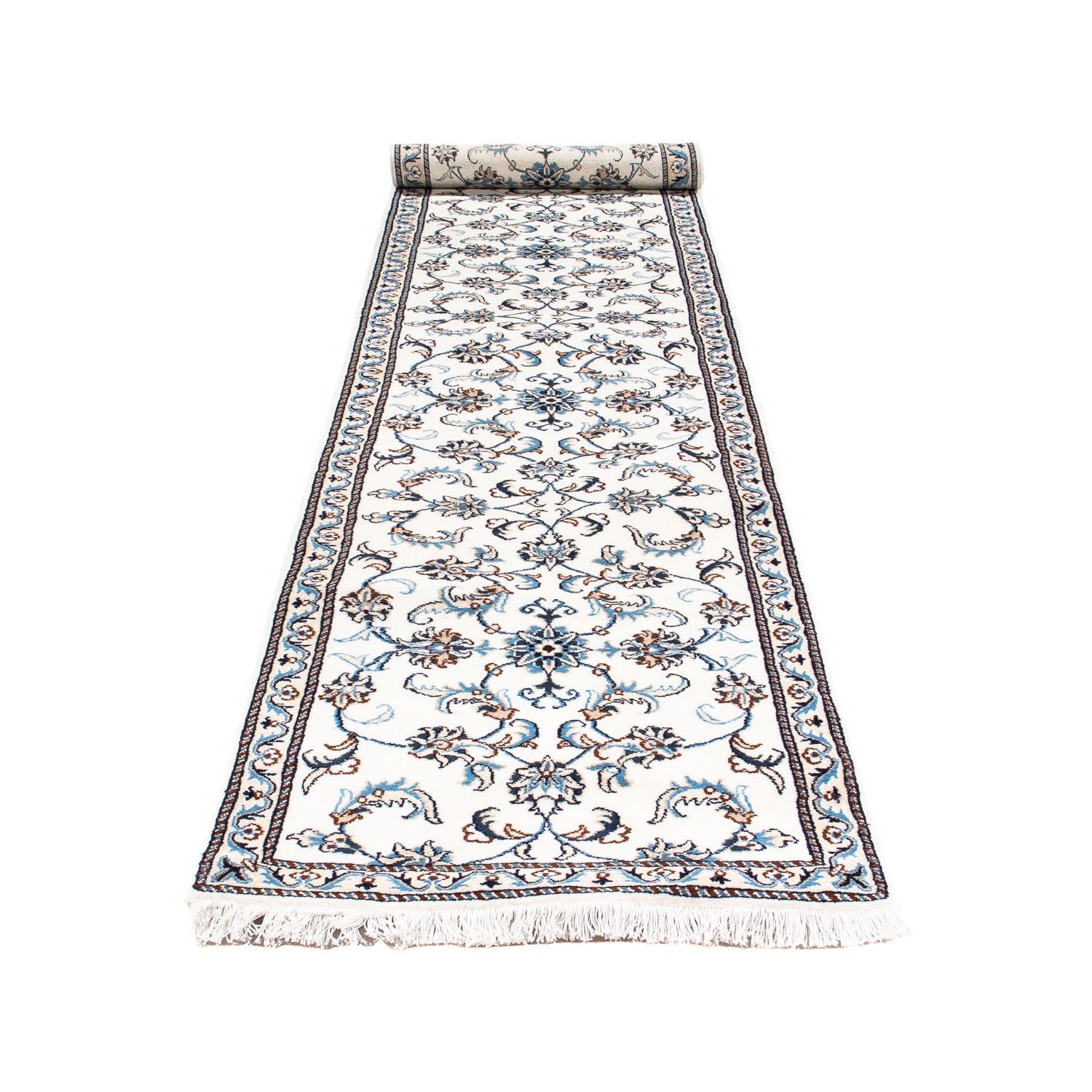 Tappeto corsia Tappeto Persero - Nain - 376 x 77 cm - beige