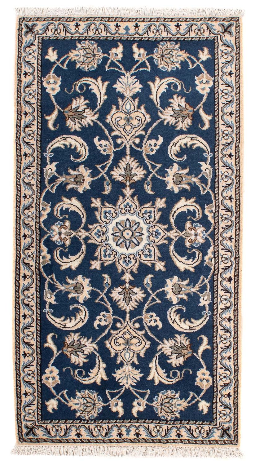 Tappeto Persero - Nain - 140 x 70 cm - blu scuro