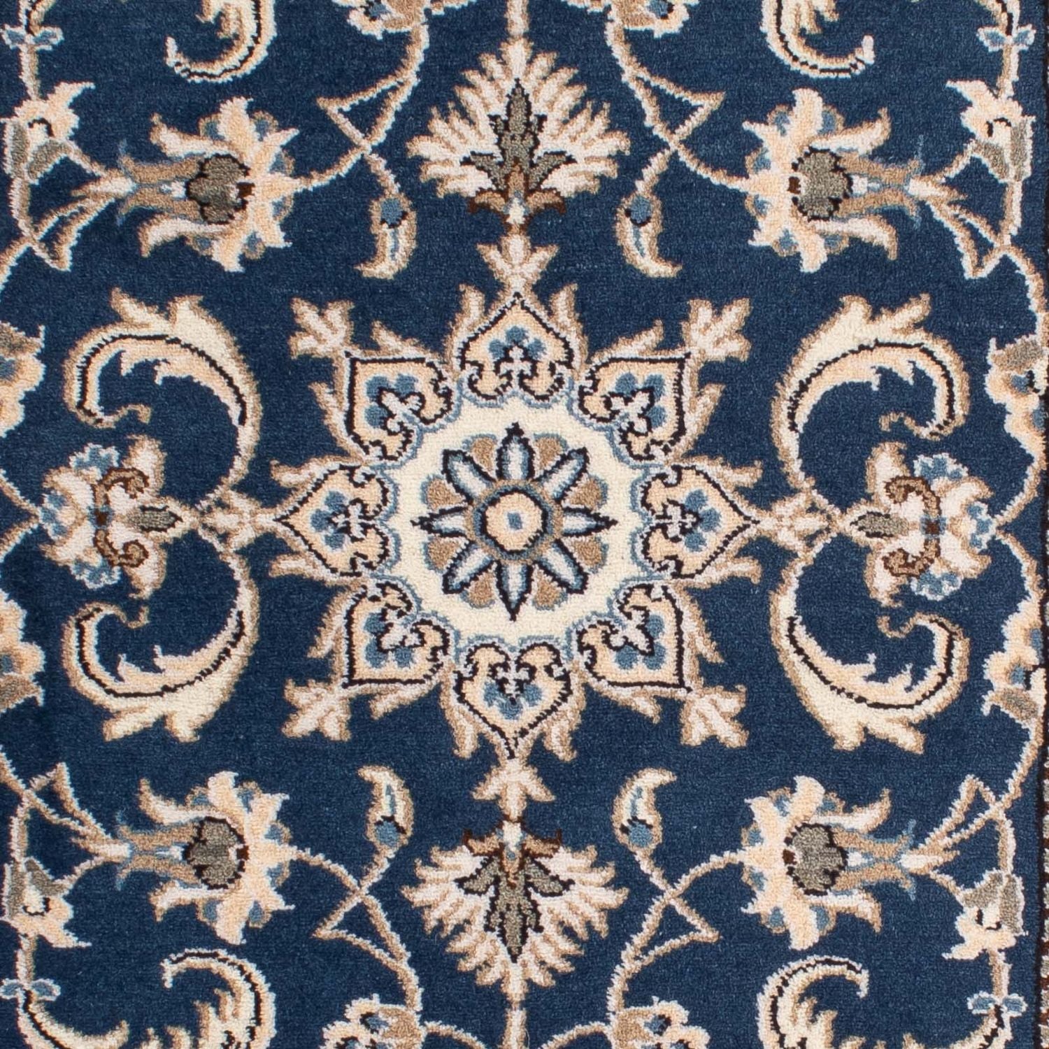 Tappeto Persero - Nain - 140 x 70 cm - blu scuro