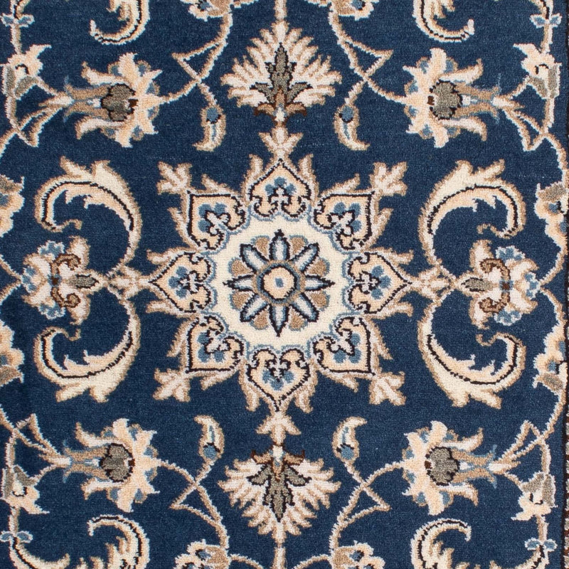 Tappeto Persero - Nain - 140 x 70 cm - blu scuro