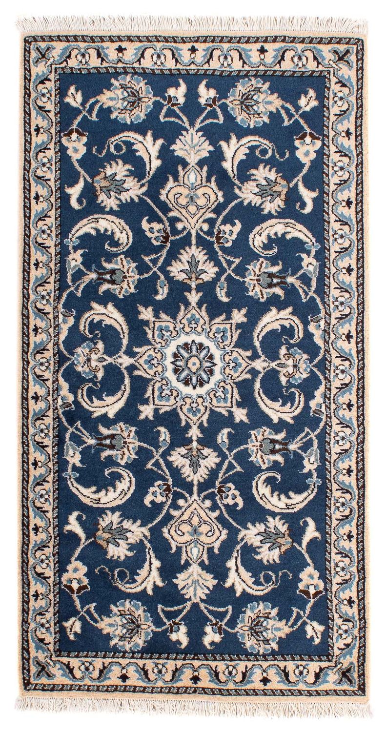 Tappeto Persero - Nain - 135 x 68 cm - blu scuro