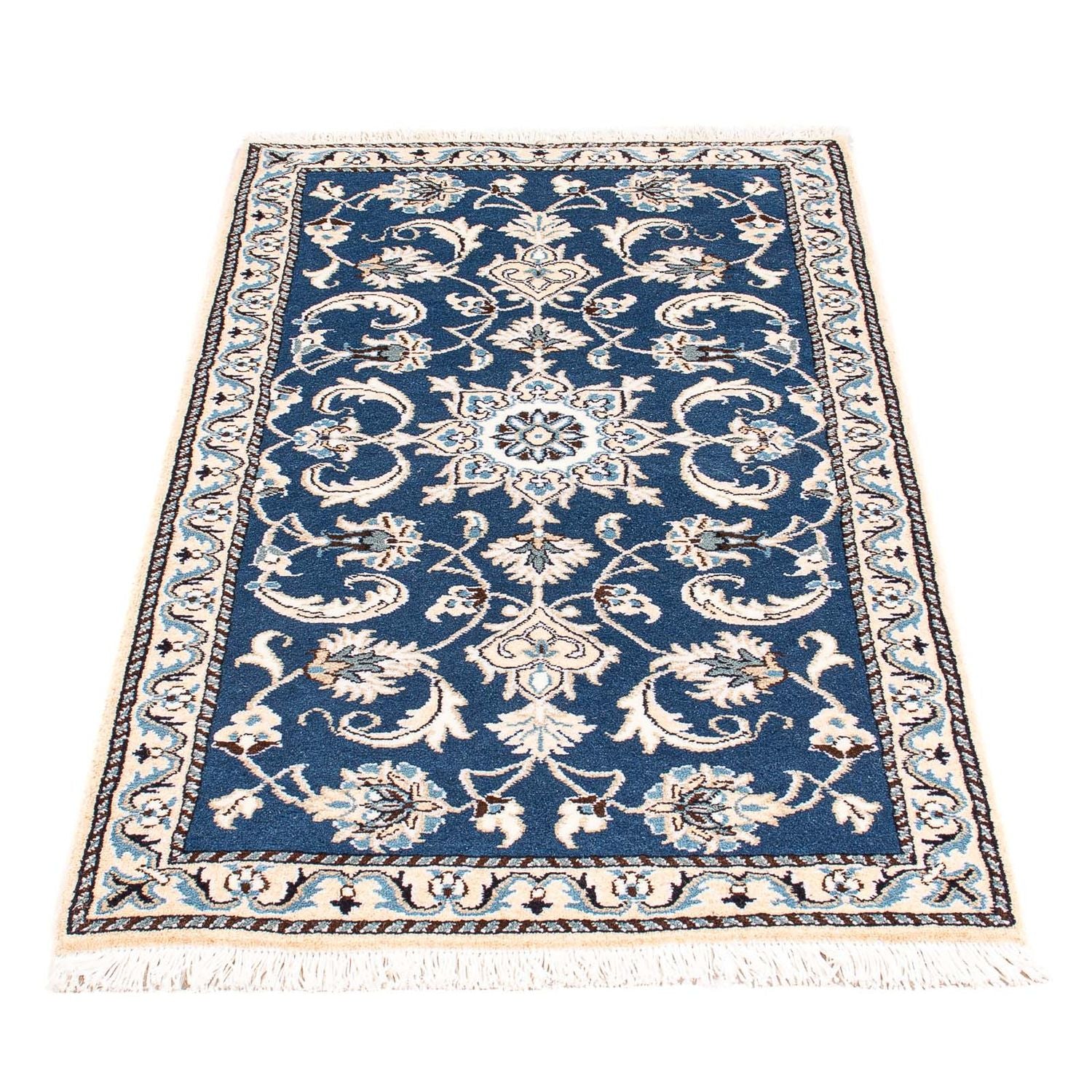 Tappeto Persero - Nain - 135 x 68 cm - blu scuro
