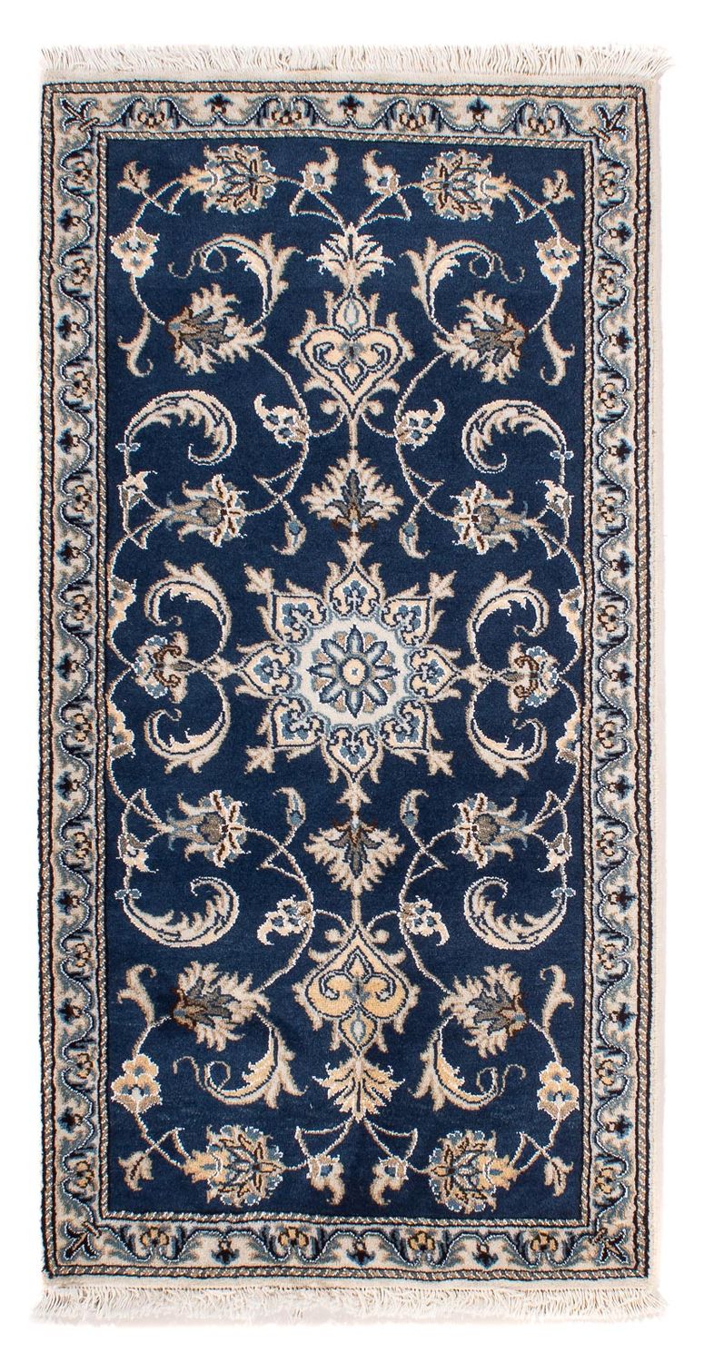 Tappeto Persero - Nain - 135 x 67 cm - blu scuro