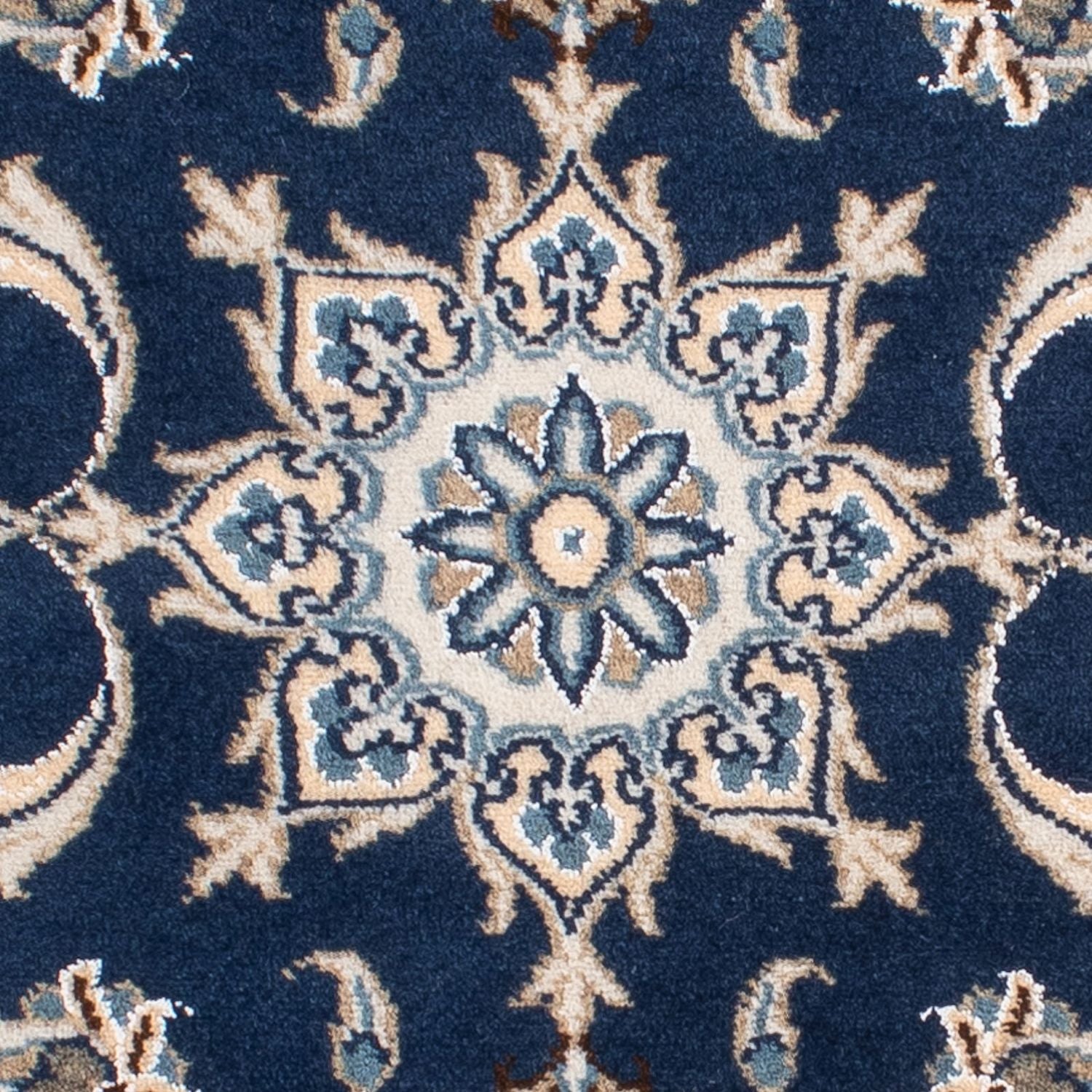Tappeto Persero - Nain - 135 x 67 cm - blu scuro