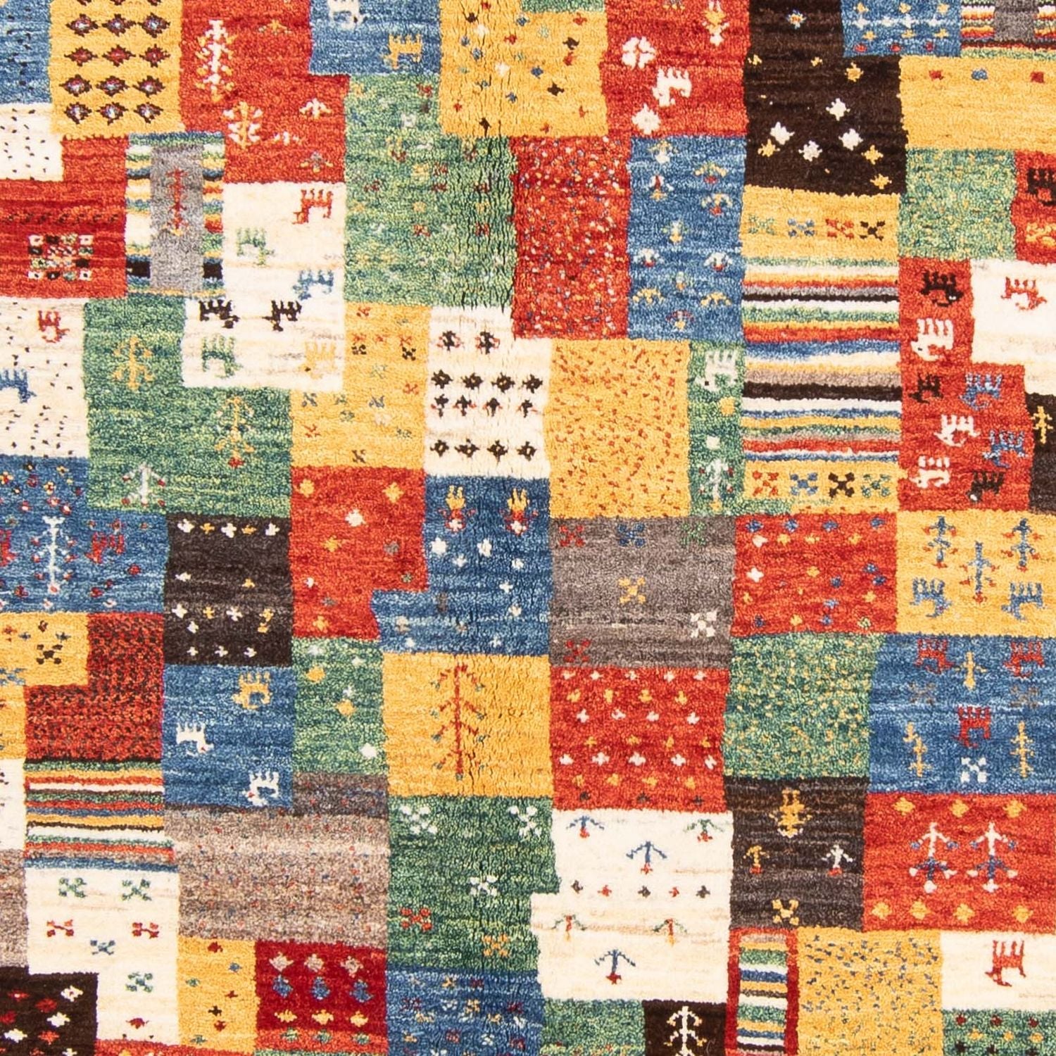 Tappeto Gabbeh - Loribaft Persero - 249 x 162 cm - multicolore
