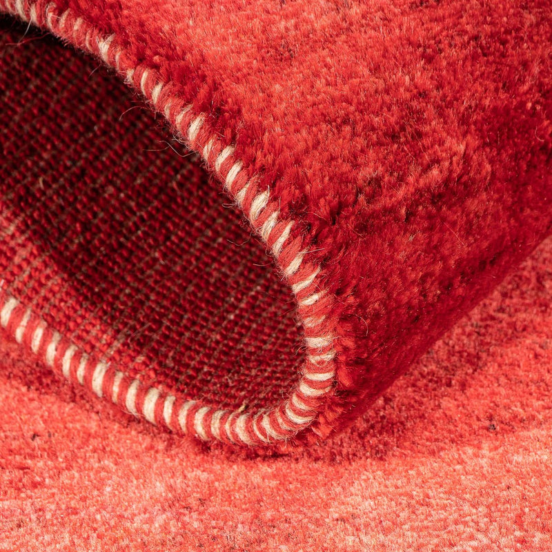 Tappeto Gabbeh - Loribaft Persero - 136 x 64 cm - rosso scuro