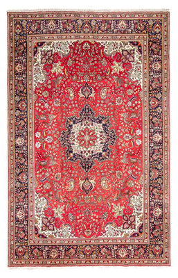 Tappeto Persero - Tabriz - 309 x 200 cm - rosso