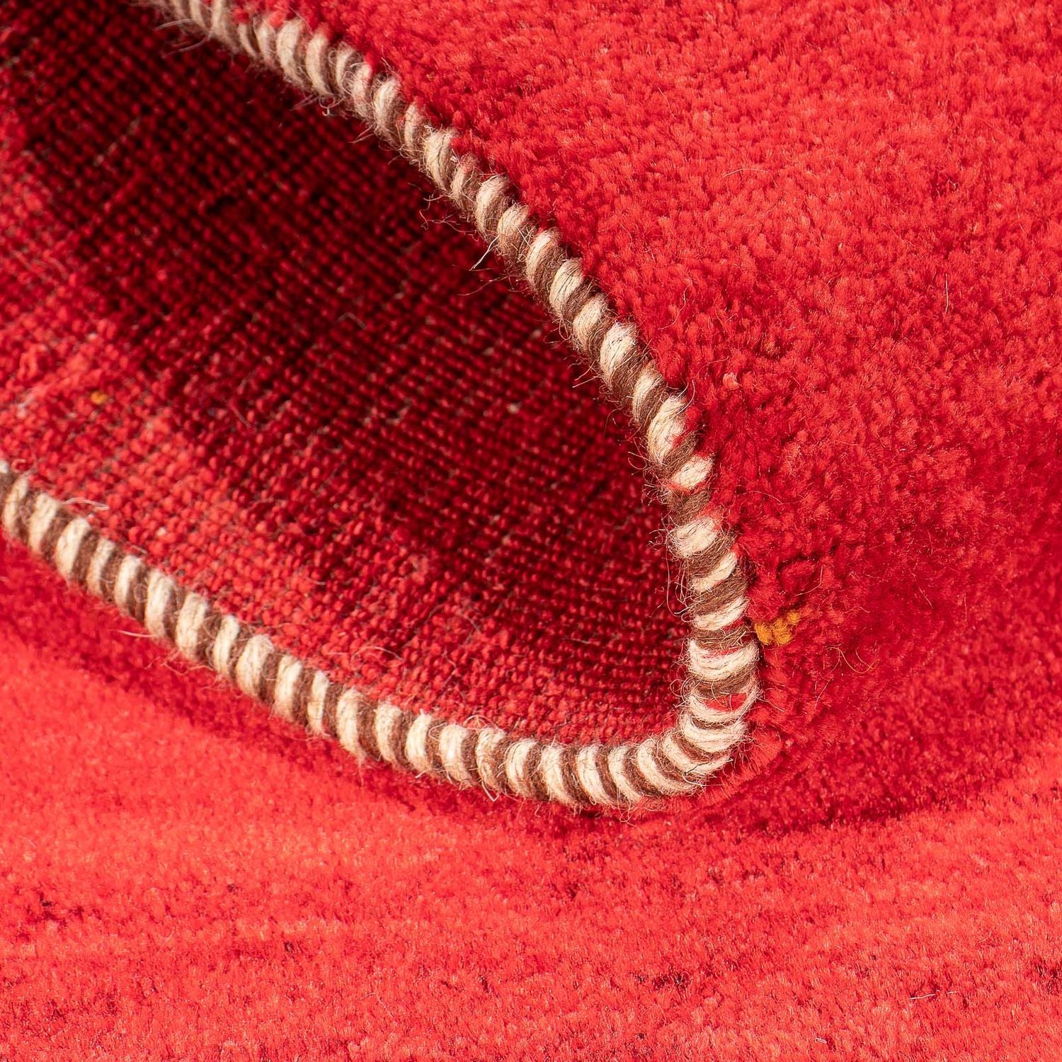 Tappeto Gabbeh - Loribaft Persero - 140 x 72 cm - rosso scuro